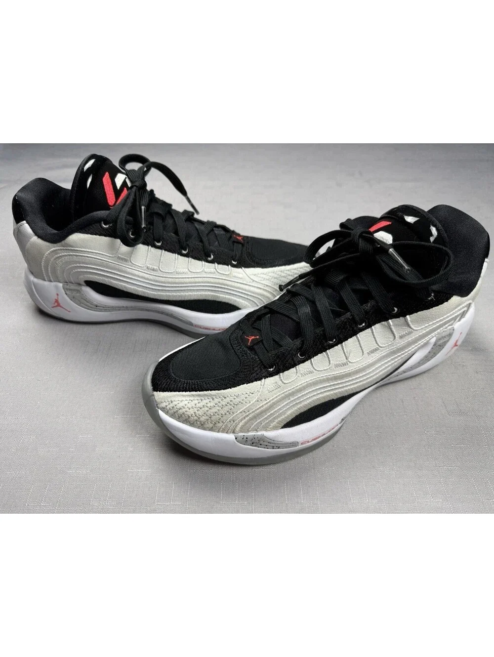 Jordan Luka 4 Size 8 White Black Bright Crimson HF0823-101 Basketball Shoes Box